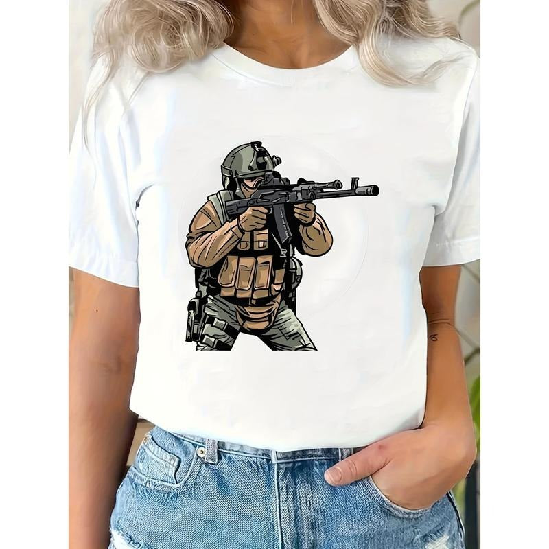 Women's Hip Hop Graphic T-Shirt