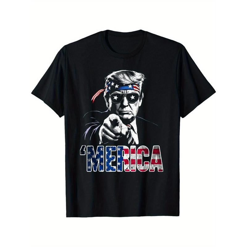 Women's Large Patriotic 4th of July T-Shirt