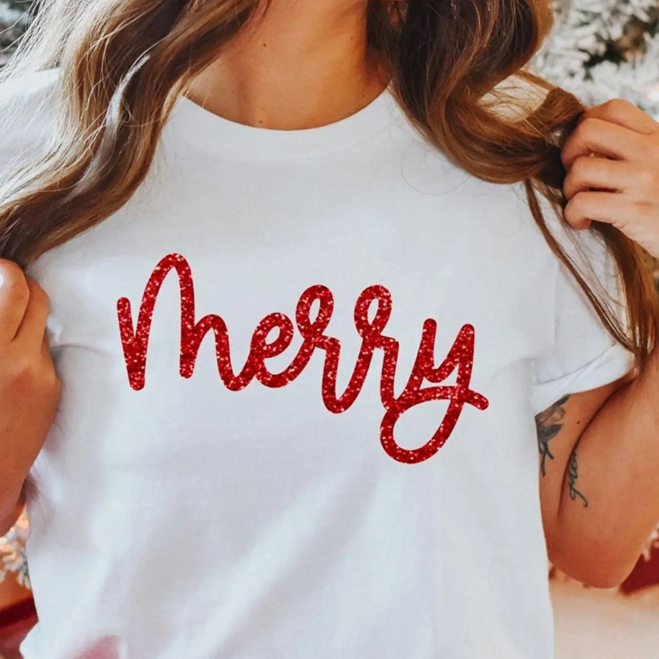 Women's Letter Print Round Neck Tee, Casual Short Sleeve Crew Neck T-shirt for Summer, Fashion Women's Top for Daily Wear...