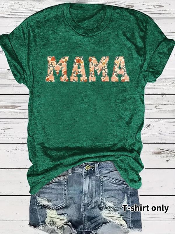 Women's Letter Print Round Neck Tee, Casual Short Sleeve Crew Neck T-shirt for Summer, Fashion Women's Top for Daily Wear...