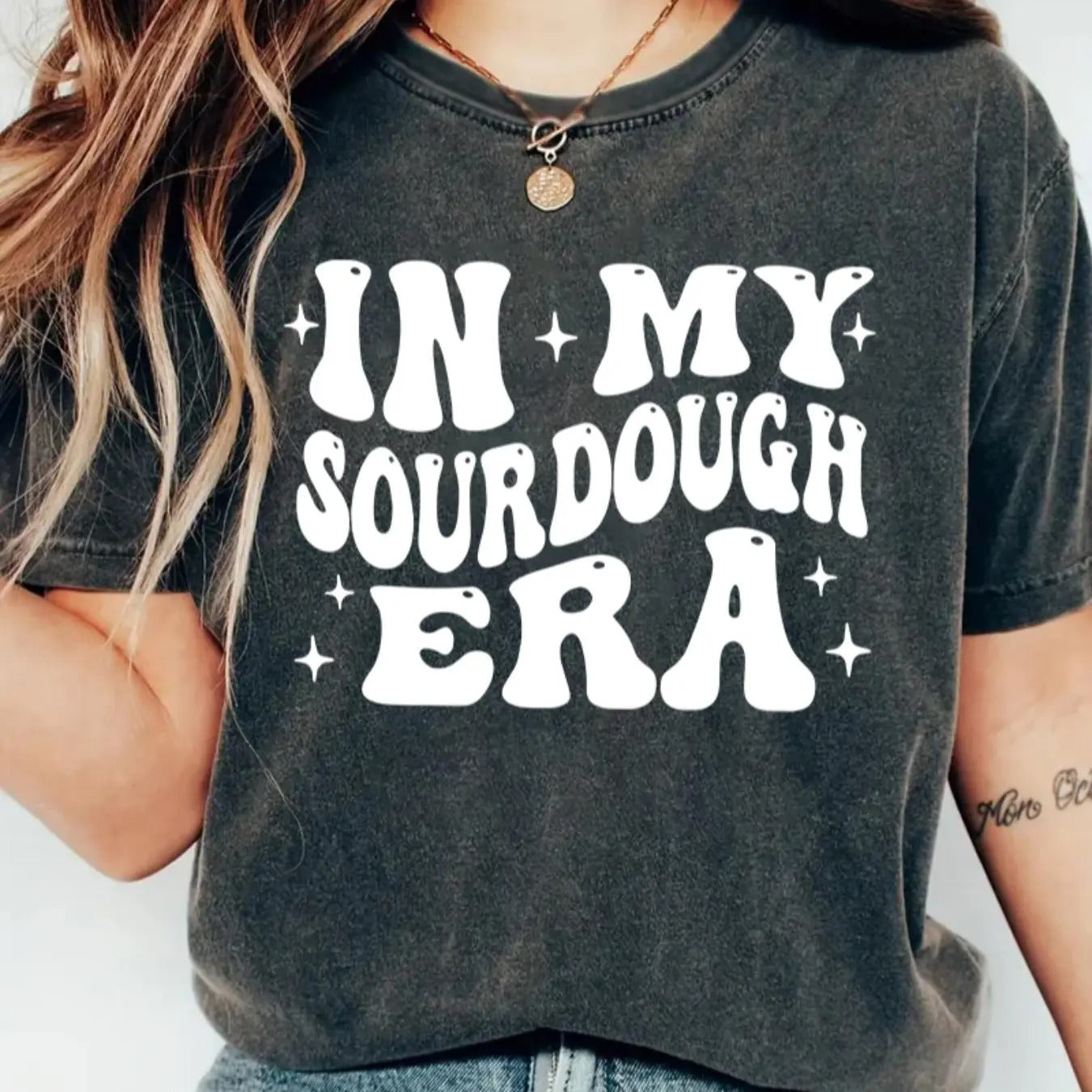 Women's Letter Print Round Neck Tee, Fashion Casual Short Sleeve T-shirt, Ladies Summer Clothes for Daily Wear style 03...