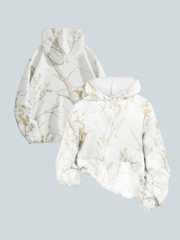 Women's Long Sleeve Hooded Sweatshirt with Pockets, Casual Sports Wear for Spring and Autumn, Ideal Back to School and...