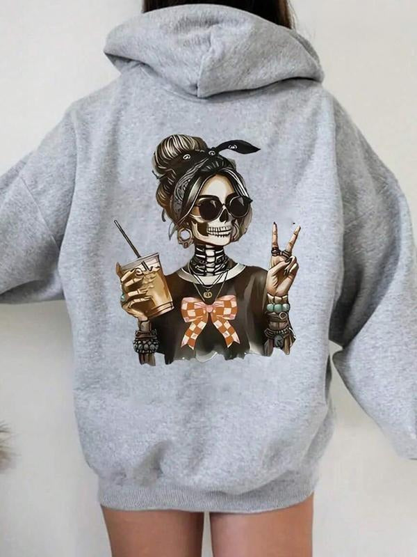 Women's Milan Italy Print Drawstring Hoodie, Fashion Casual Hooded Sweatshirt for Daily Holiday Outdoor Wear, Women...