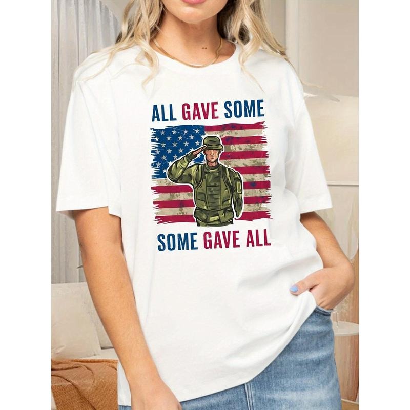 Women's Patriotic Memorial Day T-Shirt