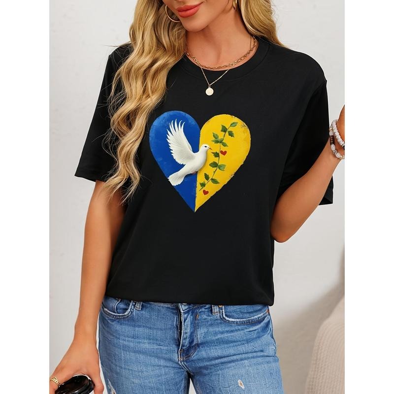 Women's Soft Casual Short Sleeve T-Shirt