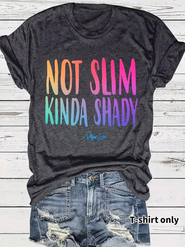 Women's Summer Casual Fashion Gradient Print Round Neck Short Sleeve T-Shirt, Comfortable Breathable Fitted Top, S-Xxl...