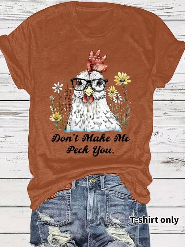 Women's Summer Casual Fashion Vintage Print Short Sleeve Round Neck T-Shirt, Comfortable Breathable Fit S-Xxl, Daily Wear...