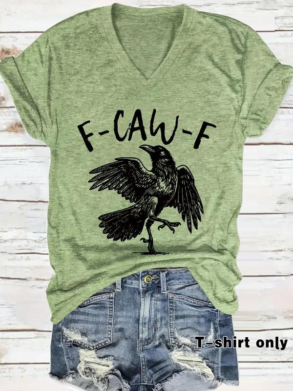 Women's Summer Casual Loose-Fit Graphic T-Shirt, Round Neck Short Sleeve Top, Comfortable Breathable Fabric, S-Xxl Sizes...