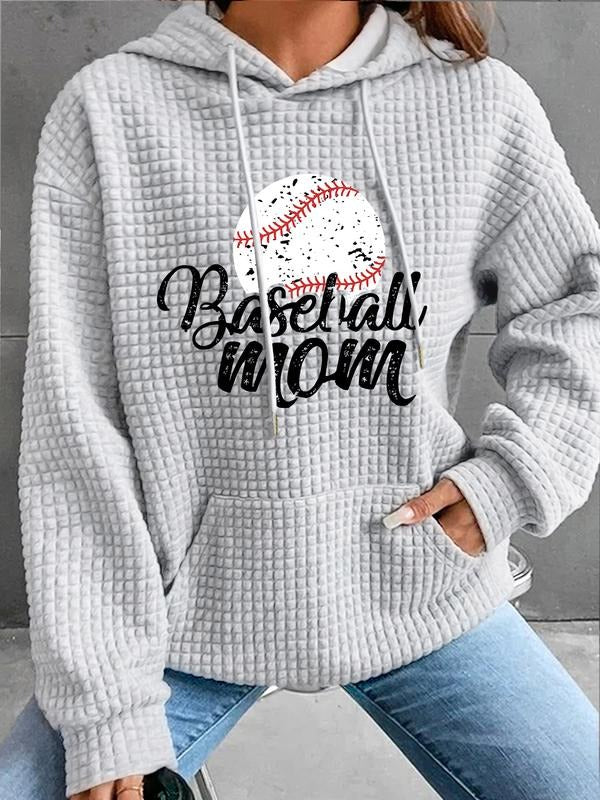 Women's Trendy Hooded Sweatshirt with Heart Pattern, Long Sleeve Pocket Design, Fall & Winter Casual Top T-Shirts, Hoodie