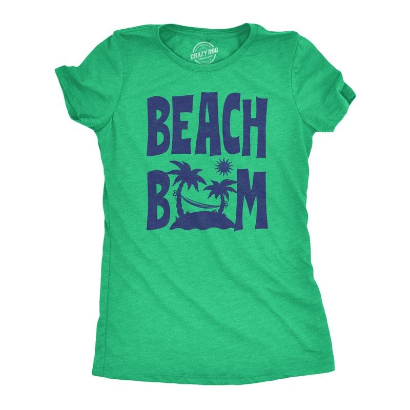 Womens Beach Bum T Shirt Funny Sandy Ocean Shoreline Vacation Lovers Tee For Ladies Funny Womens T Shirts Cute Slimming...