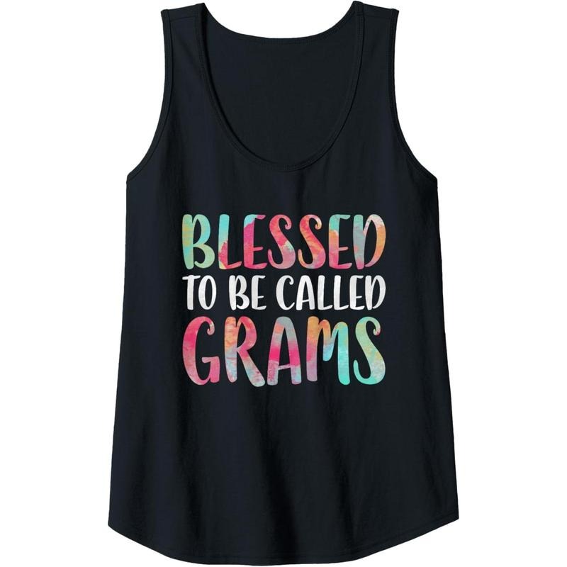 Womens Blessed To Be Called Grams T-Shirt Mother's Day Shirt Tank Top Hoodie, Sweatshirt | UrbanDripWear.com