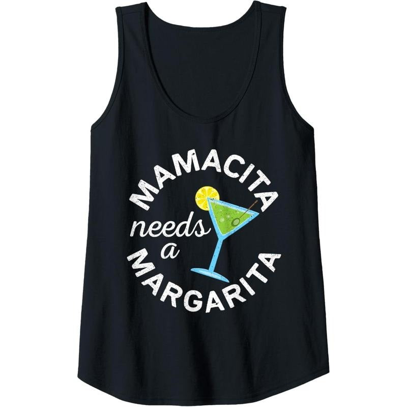 Womens Mamacita Needs A Margarita Shirt Women Cinco De Mayo Tank Top MADE IN USA Hoodie, Sweatshirt | UrbanDripWear.com