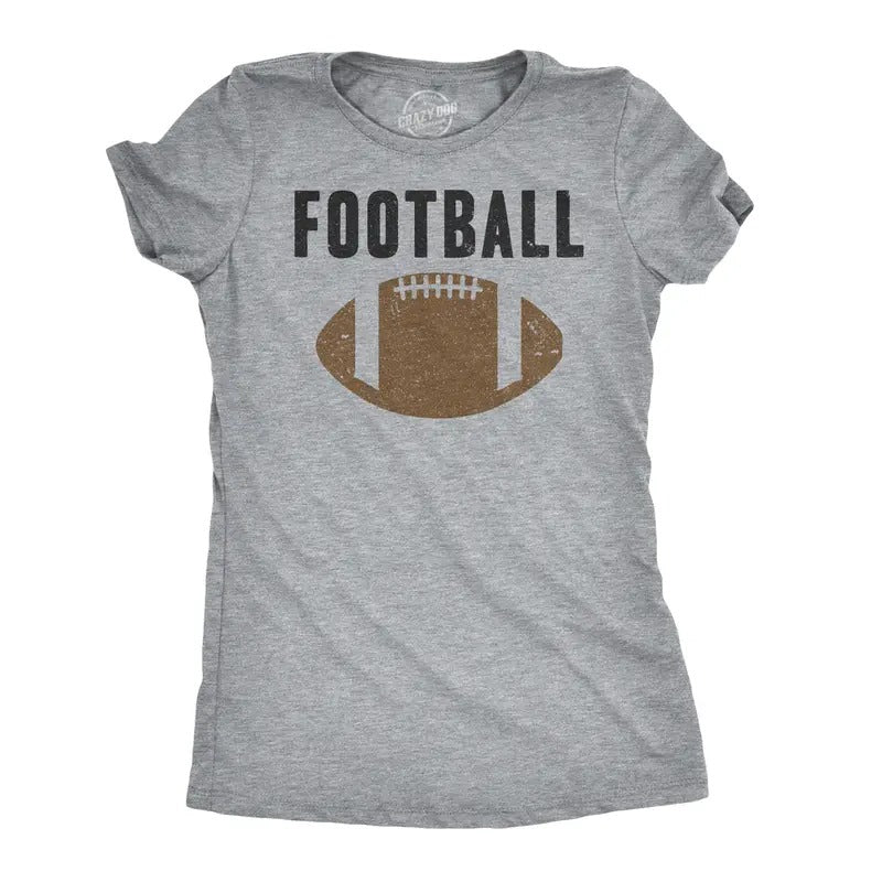 Womens Vintage Football T shirt Funny Sunday Game Day Tee for Ladies Graphci Funny Womens T Shirts Cute Slimming Top...