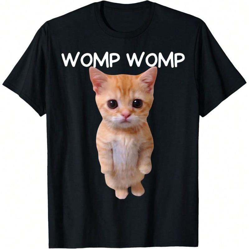 Womp Womp Cat Meme Funny Memes Internet Memes Gen Z Joke Kid T-Shirt Women Kids T-Shirt Daily T-Shirt Women Kids Girls...
