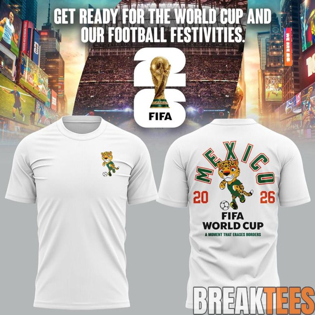 World Cup 26 Mexico White Shirt