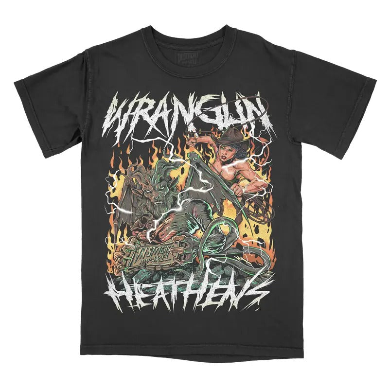 Wranglin' Heathens Graphic Tee