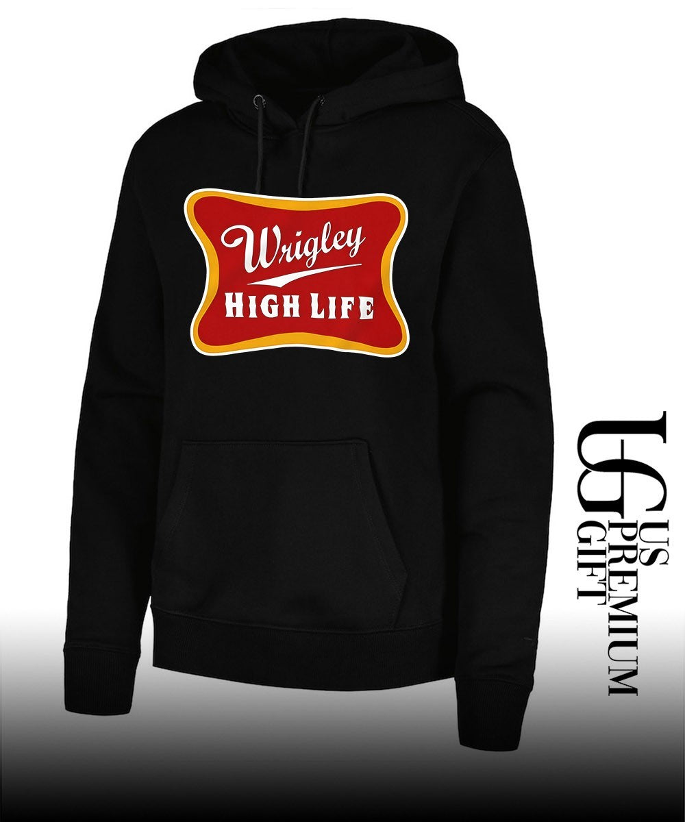 Wrigley High Life logo shirt