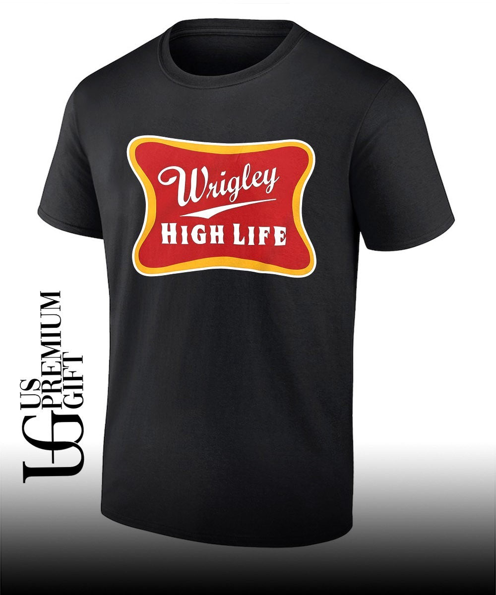 Wrigley High Life logo shirt