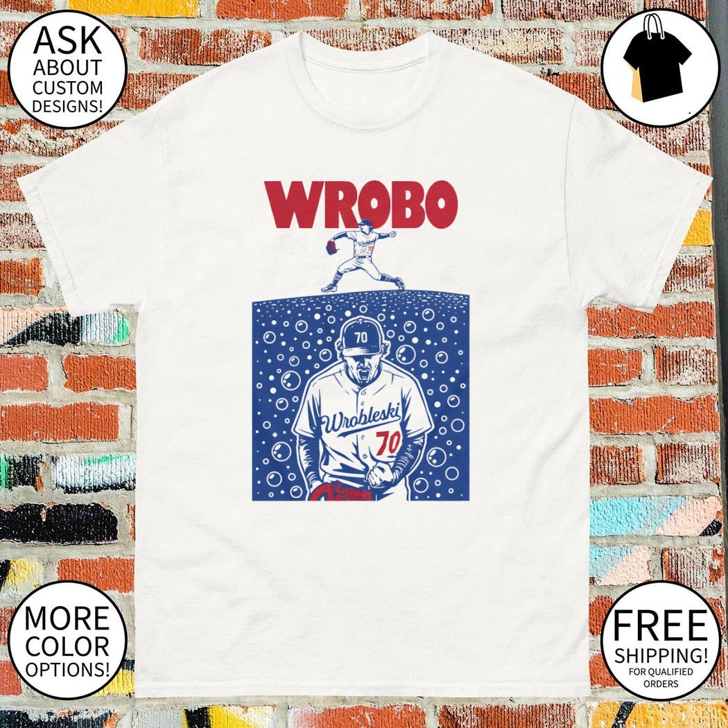 Wrobo Shark Justin Wrobleski Los Angeles Dodgers MLB Baseball 2026 shirt