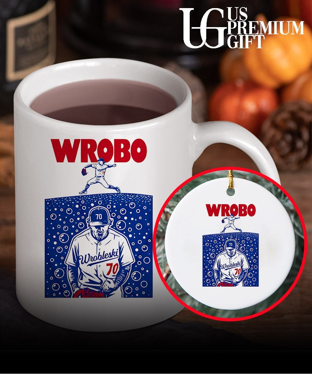 Wrobo Shark Justin Wrobleski Los Angeles Dodgers baseball shirt