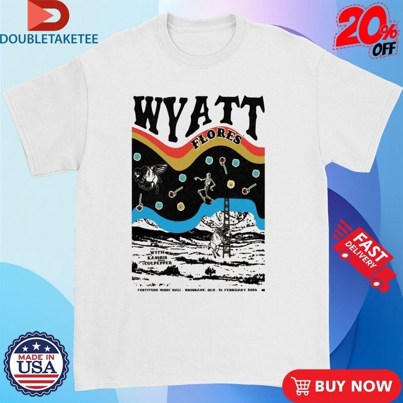 Wyatt Flores Feb 21 2026 Brisbane, OLD Shirts