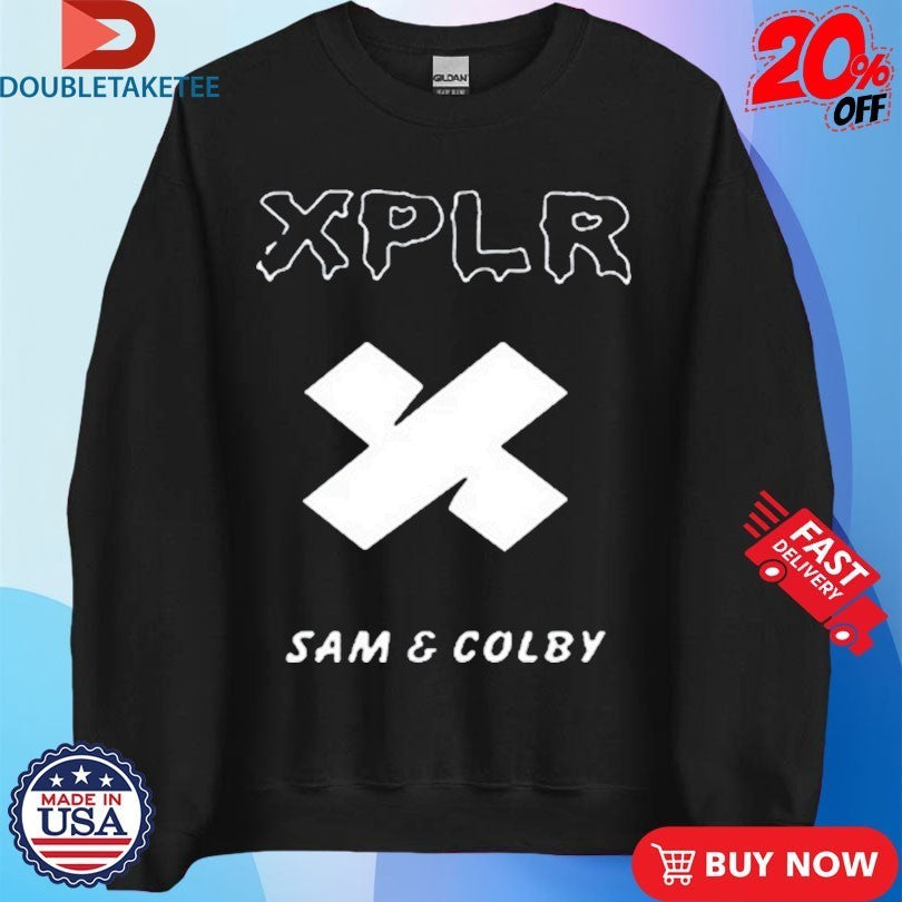 XPLR Sam And Colby Heartbreak Logo Shirts