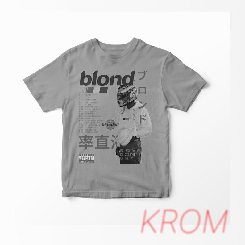 Y2K t-shirt Frank Ocean BL0ND ART, Blond album, Vintange Hoodie, Sweatshirt | UrbanDripWear.com
