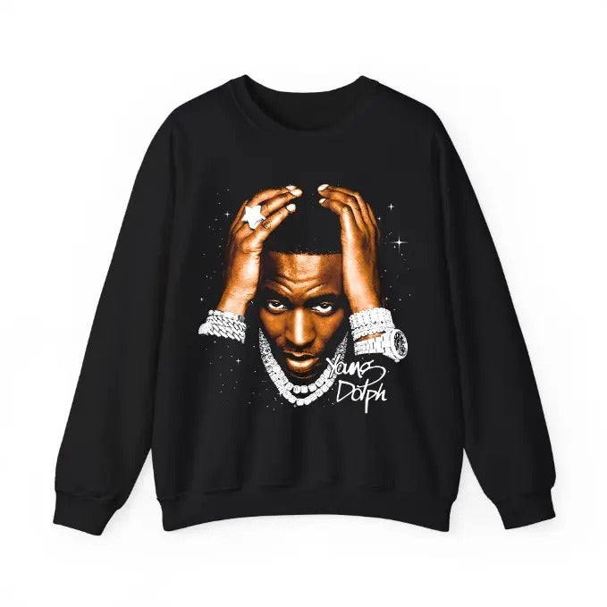 YOUNG DOLPH SWEATSHIRT, Rare Rap Tee Tour Concert Hip Hop Sweatshirt Hoodie | UrbanDripWear.com