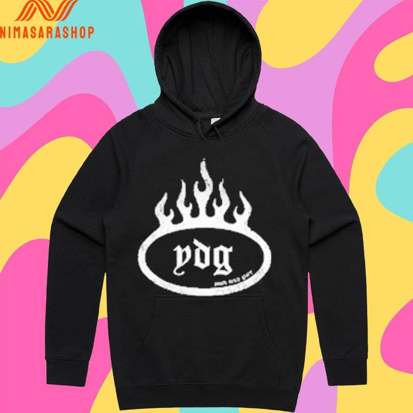 Ydg Flame Logo Fire Shirts