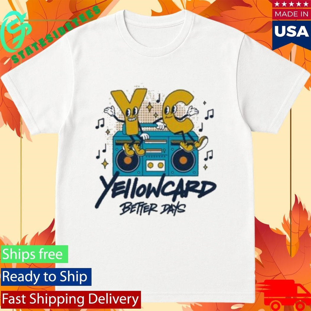 Yellowcard Better Days Buddies Shirt