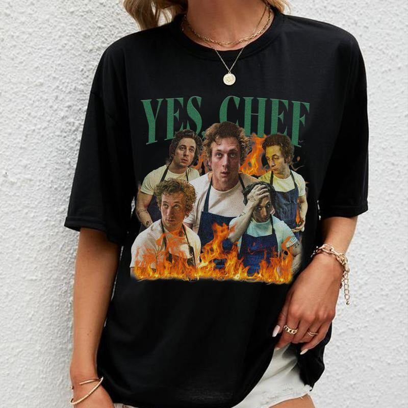 Yes Chef Vintage T-Shirt, Unisex T-Shirt Hoodie, Sweatshirt | UrbanDripWear.com