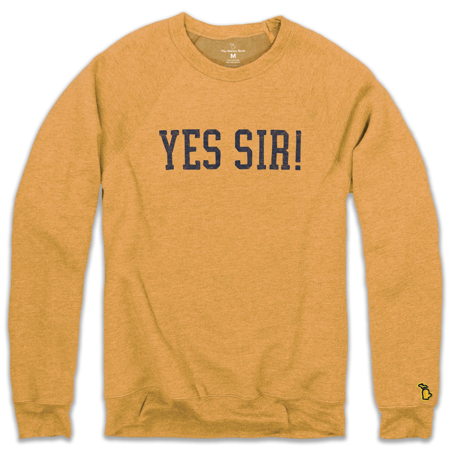 YES SIR! FLEECE SWEATSHIRT (UNISEX)