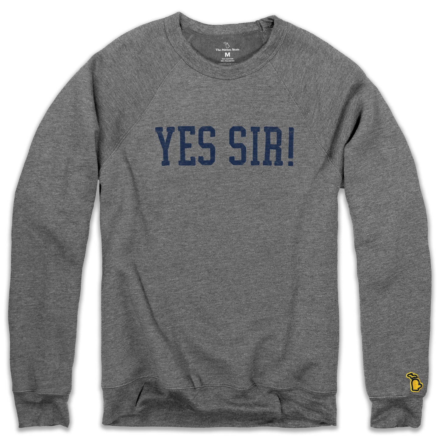 YES SIR! FLEECE SWEATSHIRT (UNISEX)