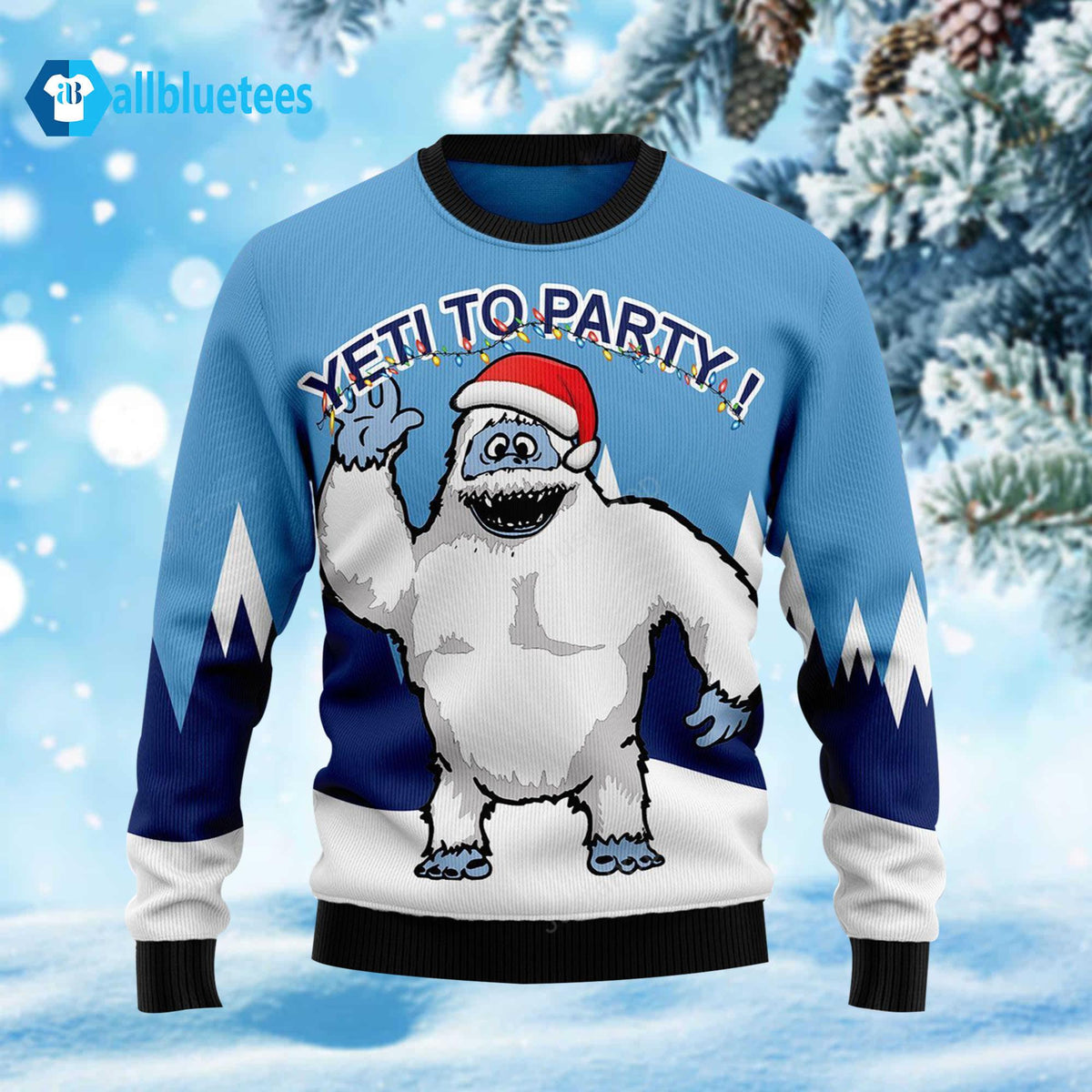 Yeti To Party Ugly Christmas Sweater