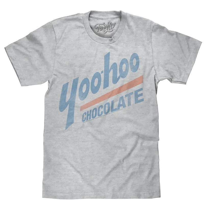 Yoo Hoo Logo T-Shirt - Gray Hoodie, Sweatshirt | UrbanDripWear.com