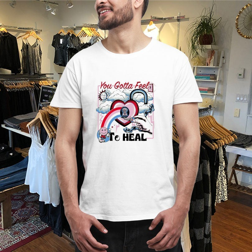 You Gotta Feel To Heal Hand Heart Key Shirts
