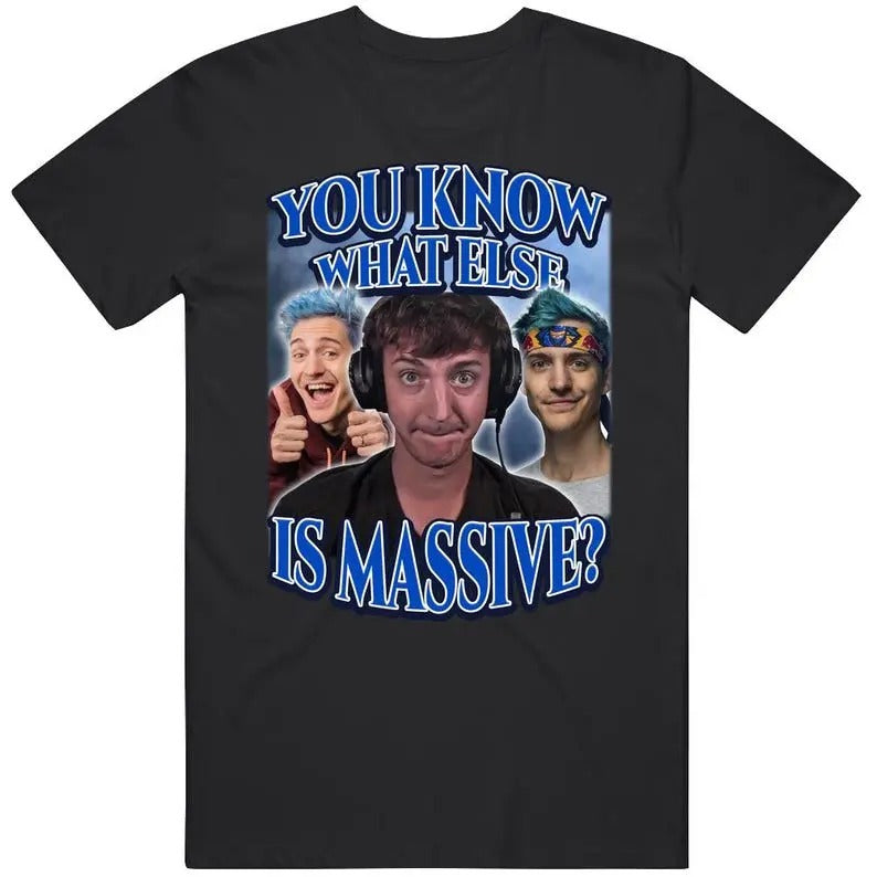 You Know What Else Is Massive Ninja Low Taper Fade Meme Funny Joke Gift T Shirt Hoodie, Sweatshirt | UrbanDripWear.com