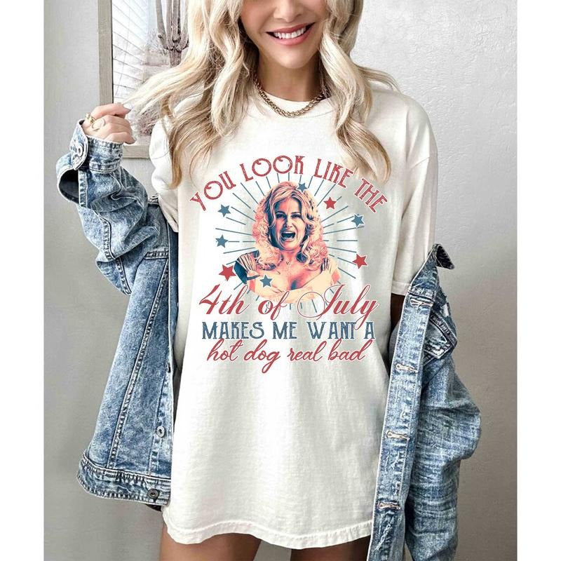 You Look Like The 4th of July Shirt, 4th Of July Gift Shirt Hoodie Sweatshirt | UrbanDripWear.com