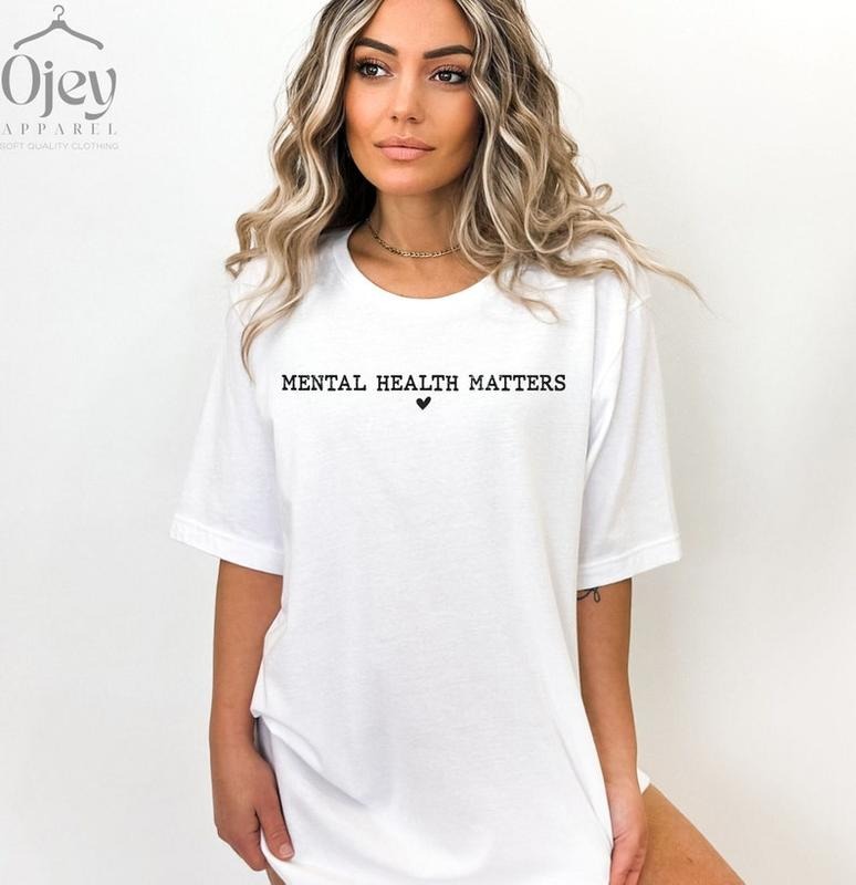 You Matter Shirt, Inspirational Shirt, Mental Health Matters Shirt, Mental Health Shirt, Gift for Her Breathable Casual...