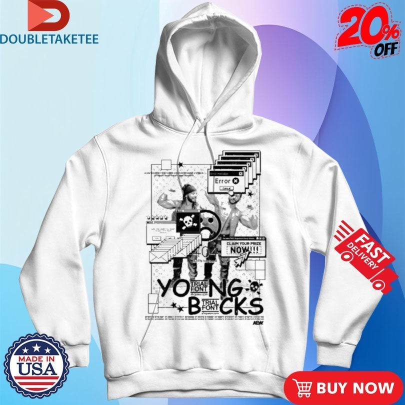 Young Bucks I Am Not Good With Computers AEW Shirts