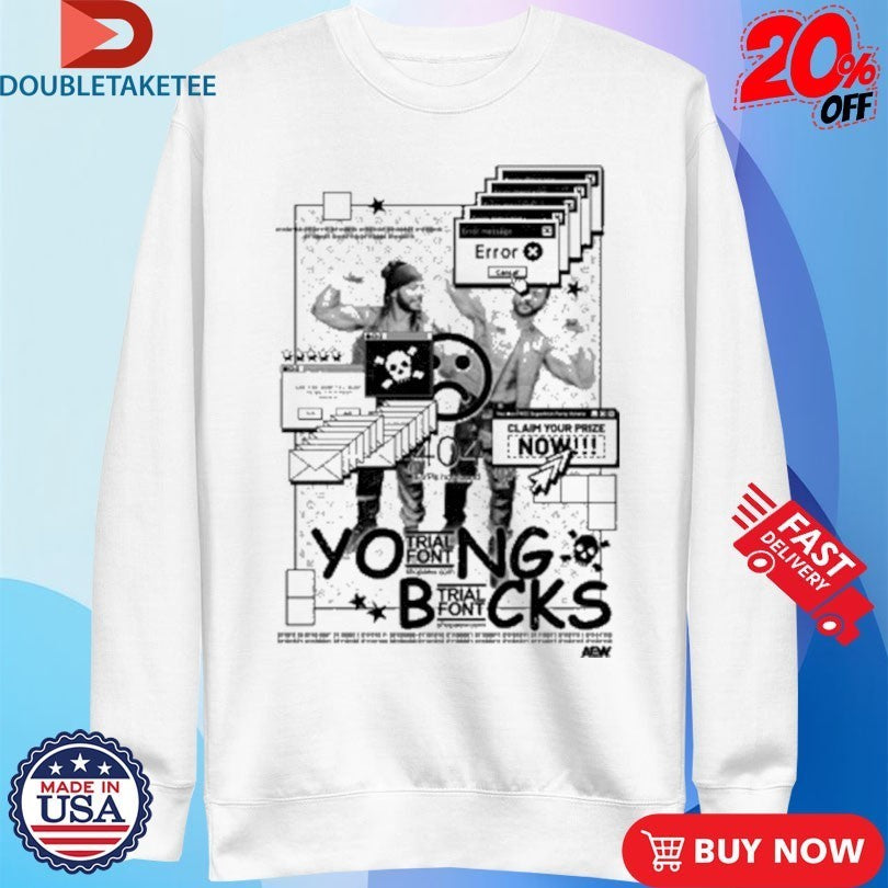 Young Bucks I Am Not Good With Computers AEW Shirts