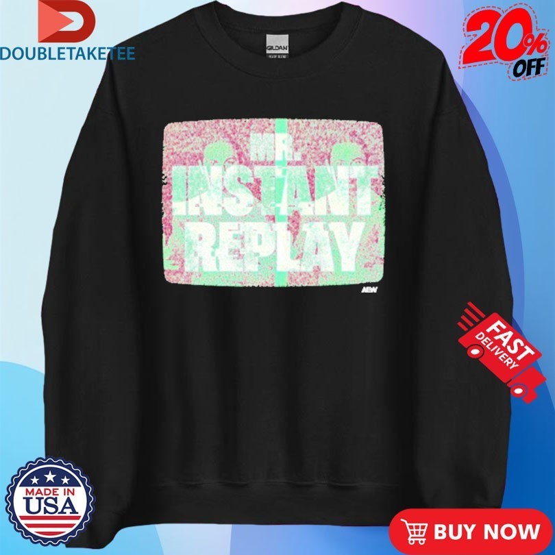 Young Bucks Mr. Instant Replay AEW Shirts