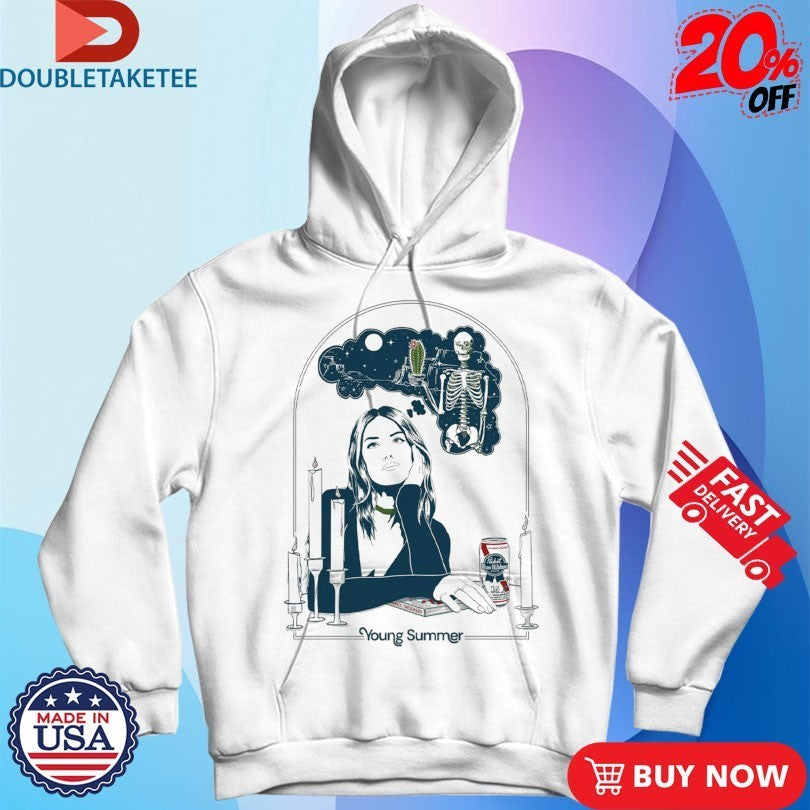 Young Summer X Pabst Blue Ribbon Skeleton Shirts