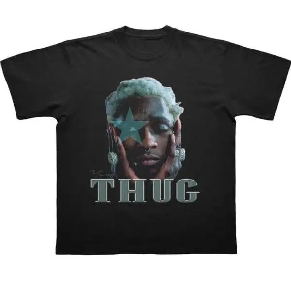 Younggg Thuggg T Shirt, Rap Tee Concert Merch, Vintage Rapper Shirt - Classic Cut Cotton Shirt