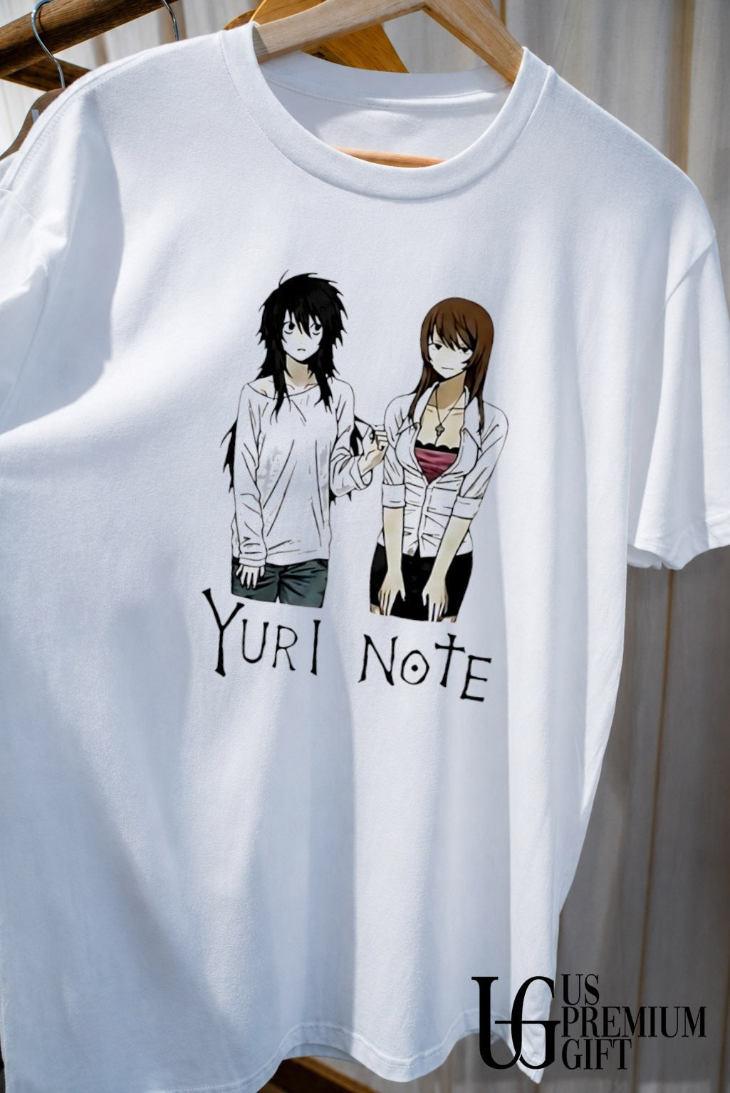 Yuri Death Note Anime shirt