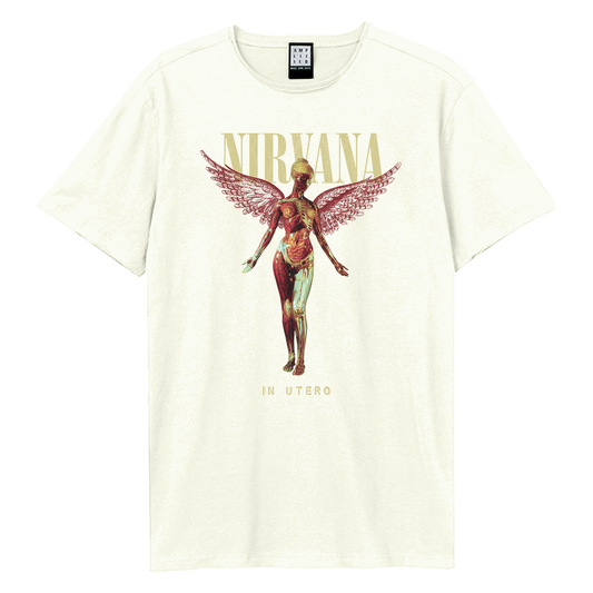 Nirvana T-Shirt - In Utero, Vintage white