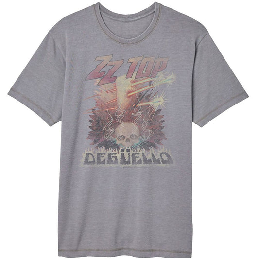 ZZ Top Deguello Fade Official Vintage Wash T-shirt