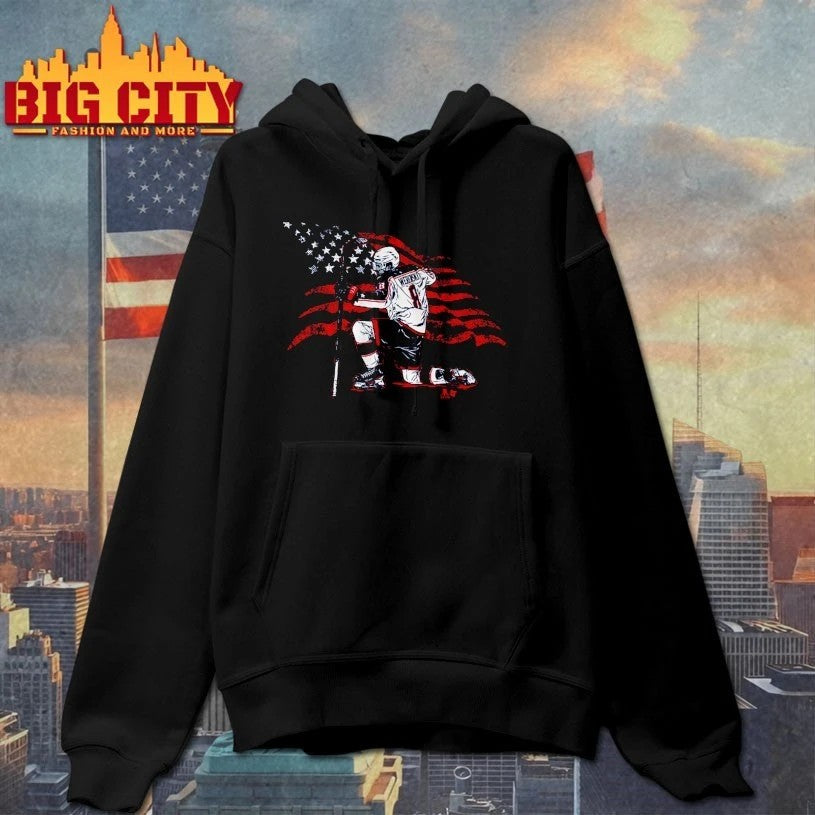 Zach Werenski Stars & Stripes Superstar Pose T-shirt