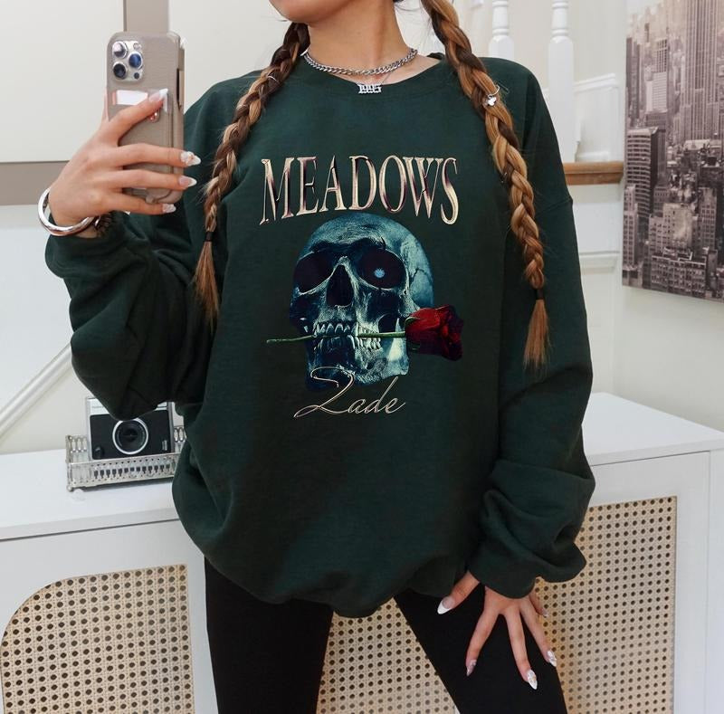 Zade Meadows Sweatshirt, Haunting Adeline Hoodie, Bookish Merch, Dark Romance Sweatshirt, Booktok Merch, Smut Unisex Soft...