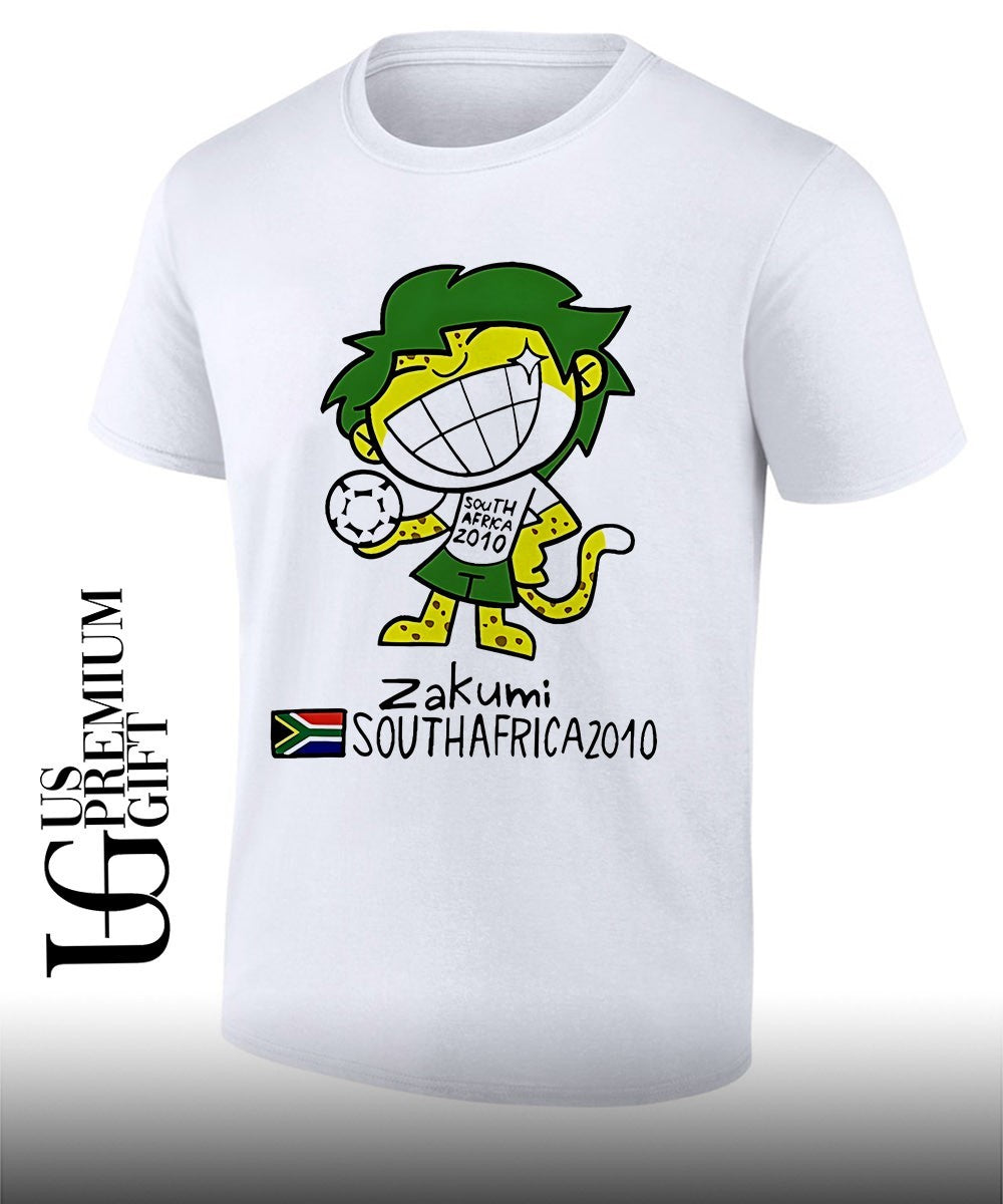 Zakumi South Africa 2010 World Cup mascot shirt